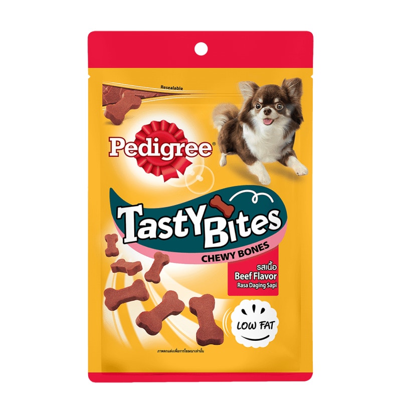 PEDIGREE® Tasty Bites Chewy Bones Beef Flavor