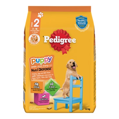 PEDIGREE® Puppy Chicken, Egg and Milk Flavour