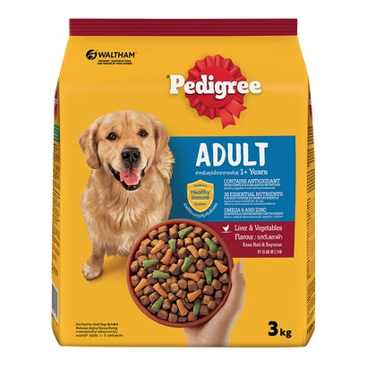 Pedigree® Adult 1+ Years Liver & Vegetables Flavor
