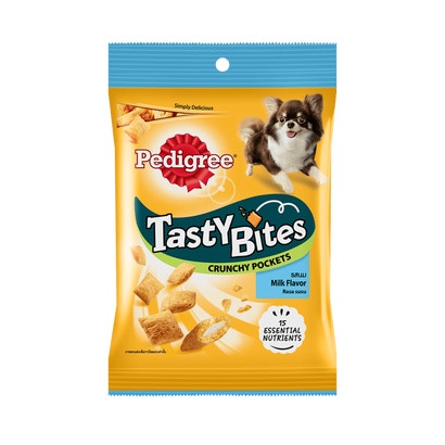 PEDIGREE® Tasty Bites Crunchy Pockets Milk Flavor